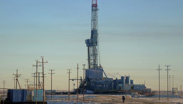Газовая буровая установка Екатерина на Бованенковском месторождении